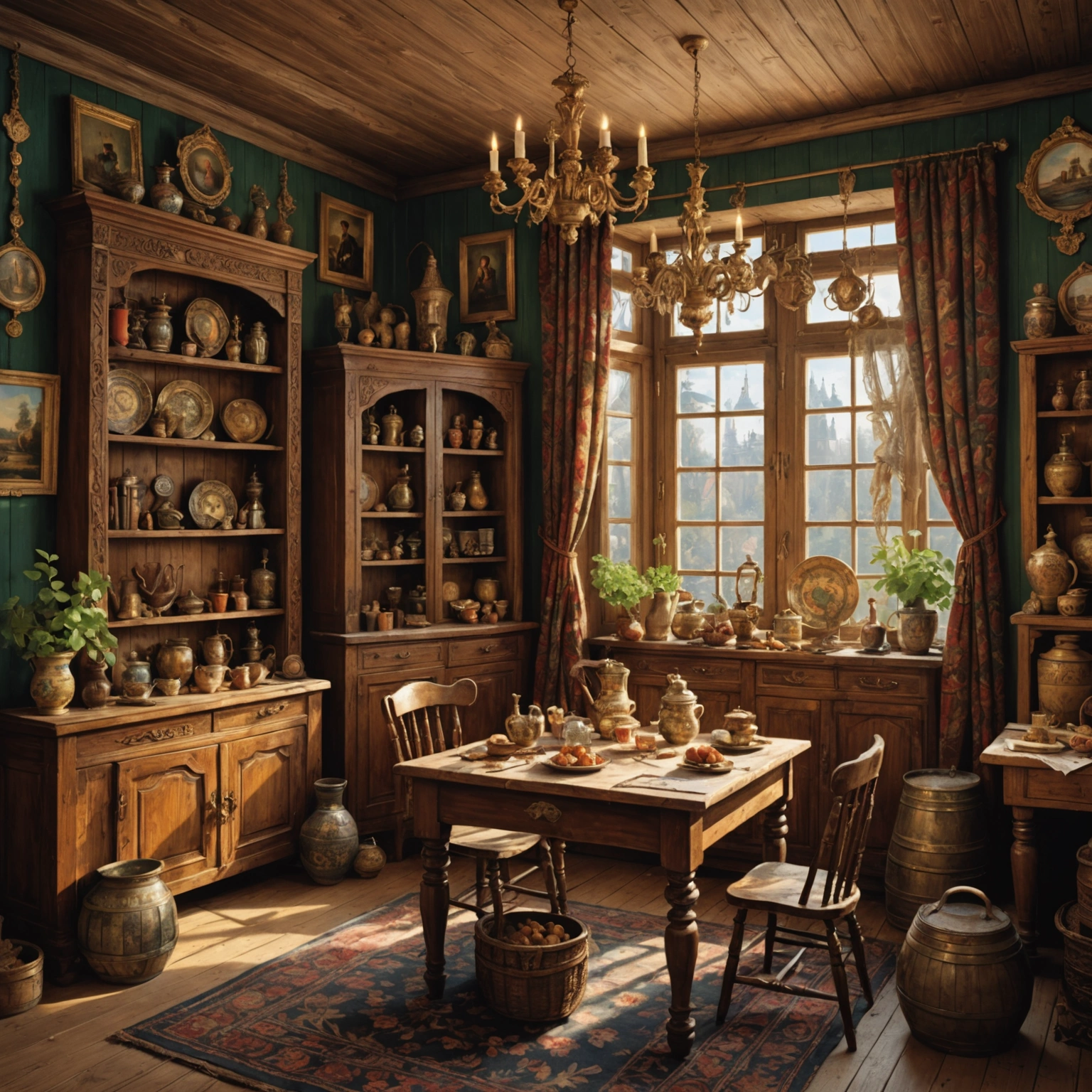 Антиквариат и коллекционирование в русском стиле: Погружение в богатство старинных вещей и русское наследие