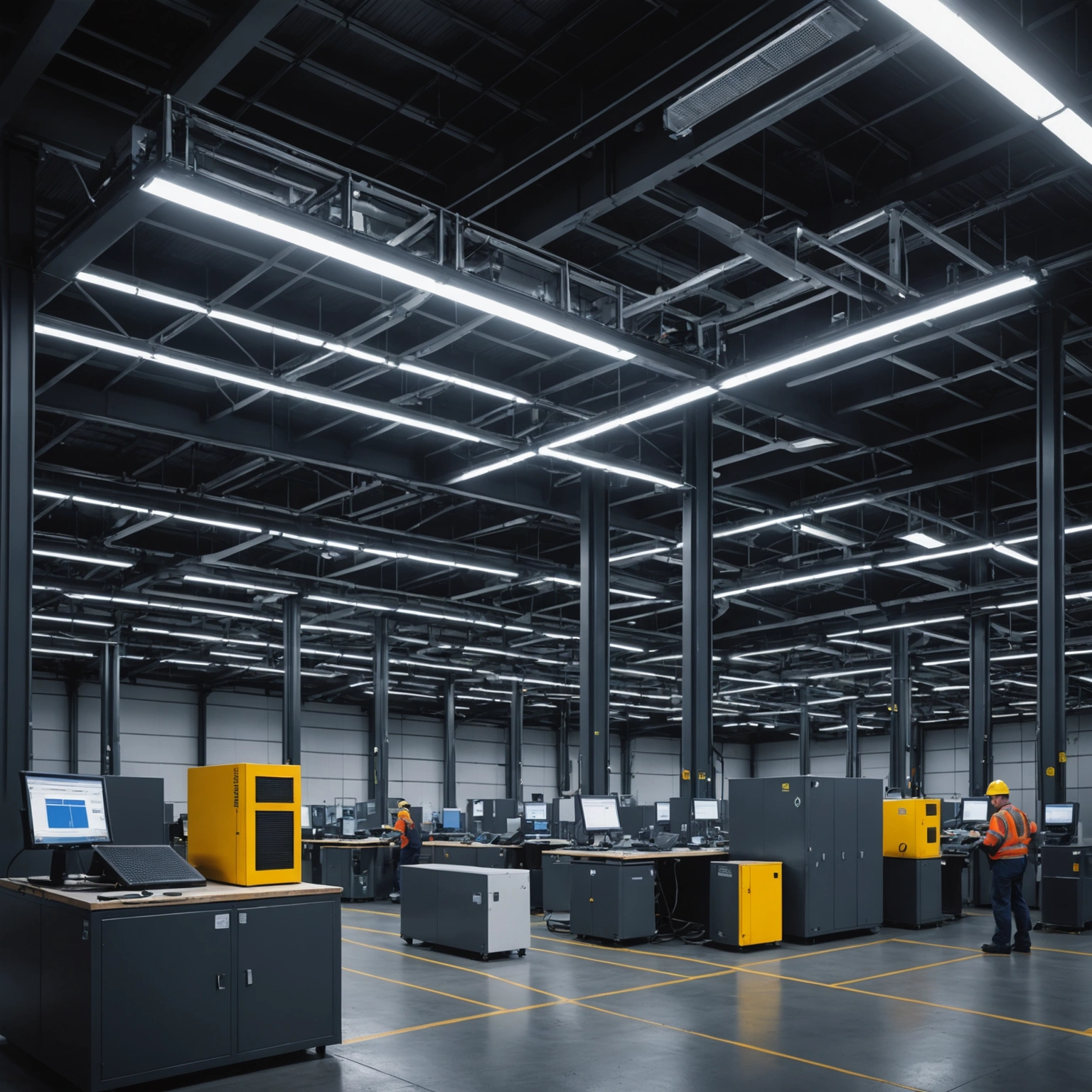 Освещение энергосистемы: инновации с Lotsrcn и светодиодами в промышленном секторе