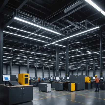 Освещение энергосистемы: инновации с Lotsrcn и светодиодами в промышленном секторе